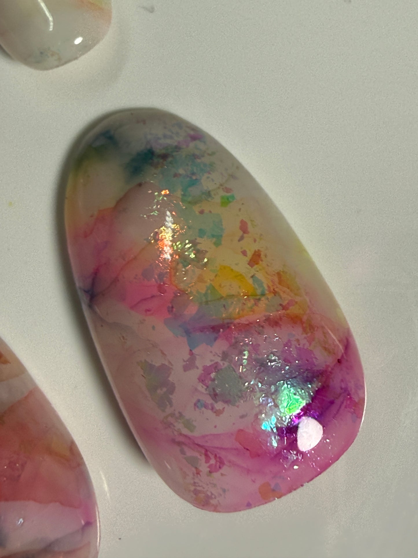 Rainbow Mist Press-on Nails