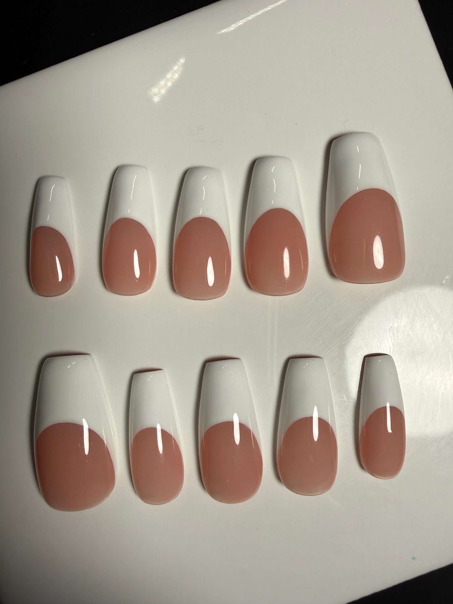 French Tip Press-On Nails