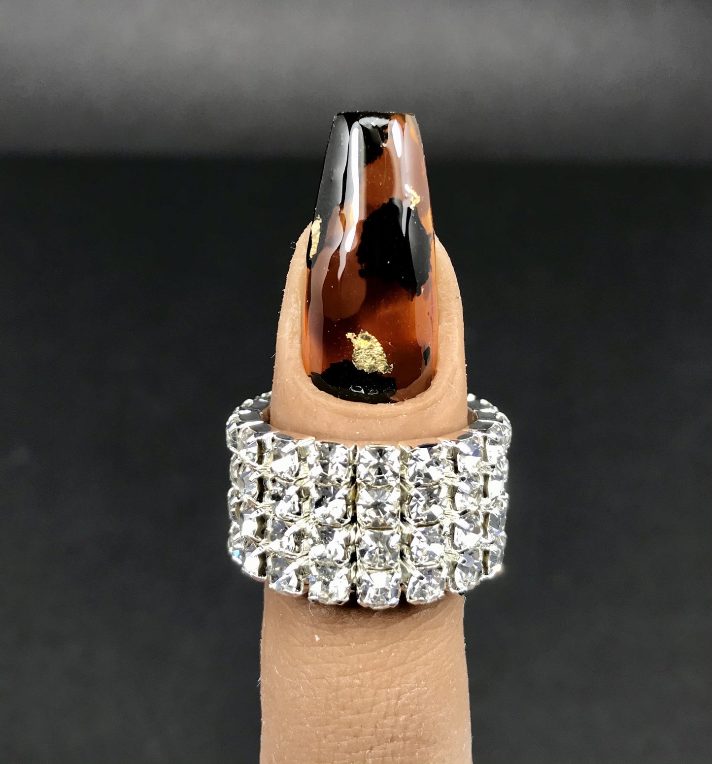 Tortoise Shell Press On Nails (RTS)
