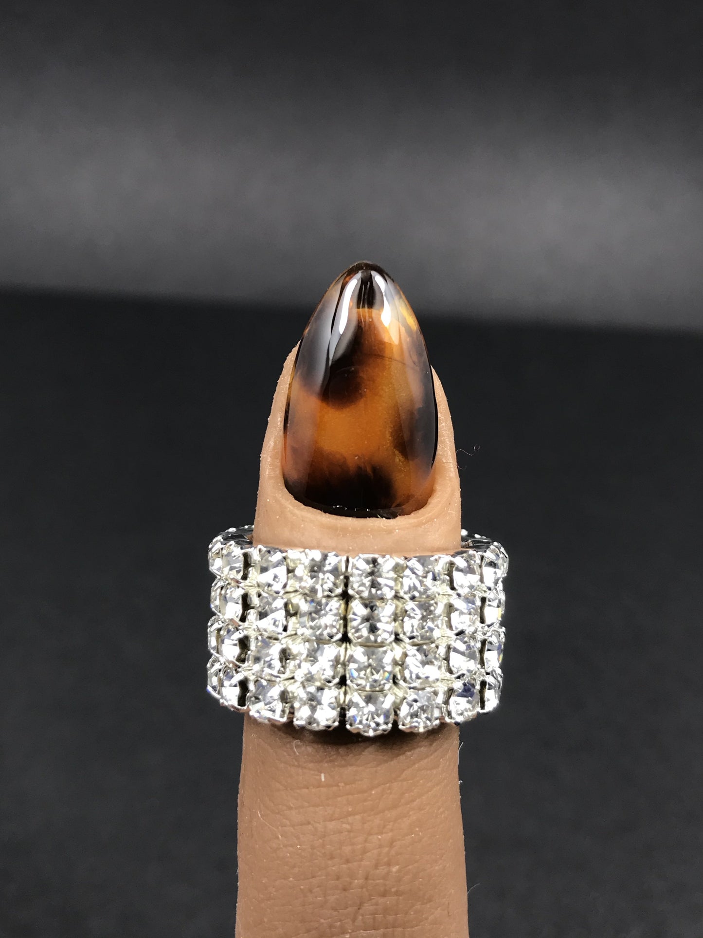 Fall Tortoise Shell Accent Nails (RTS)