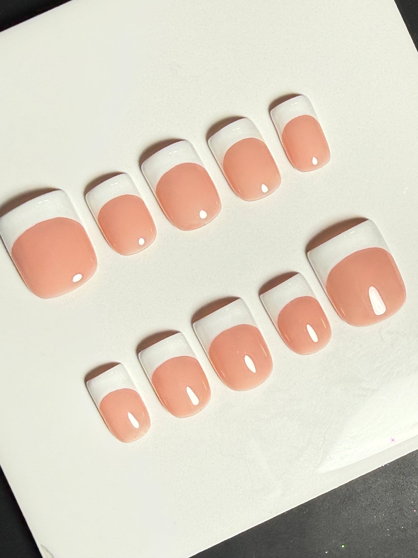 French Tip Press-On Nails