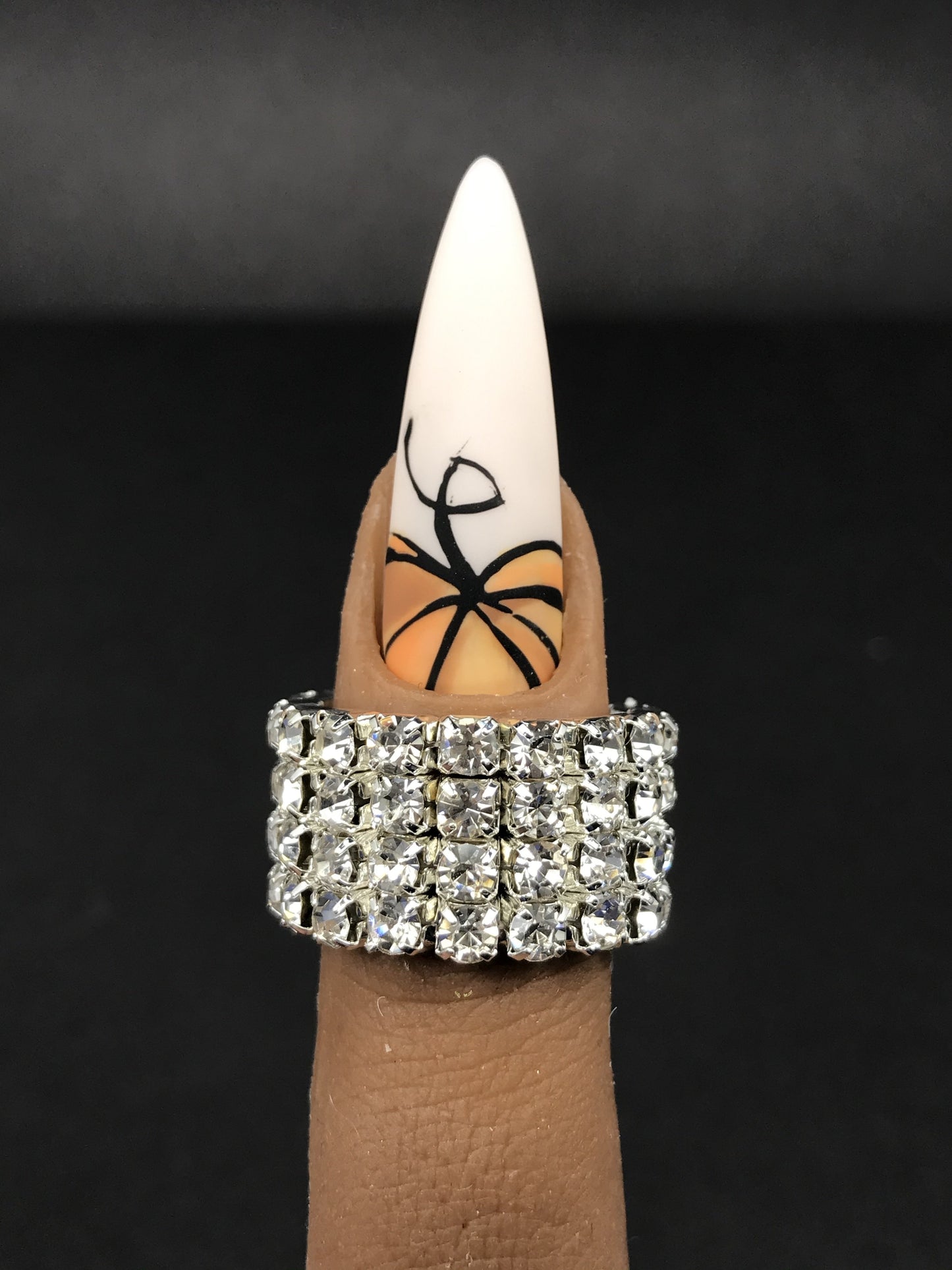 Pumpkin Fall Nails (RTS)