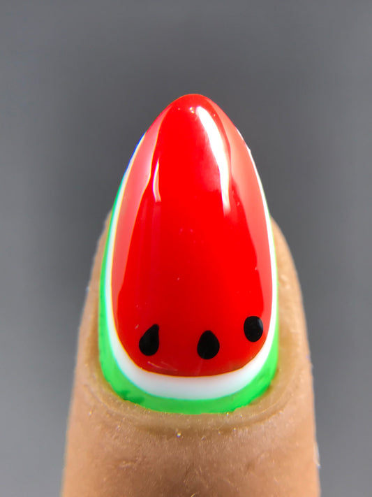 Watermelon Summer 2022 Nails (RTS)